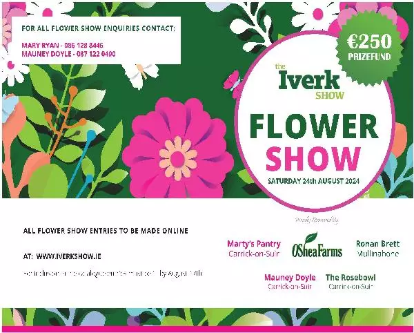 Iverk Show Flower Show Brochure 2024
